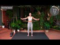 15 min upper body resistance band workout beginner friendly strength no repeats