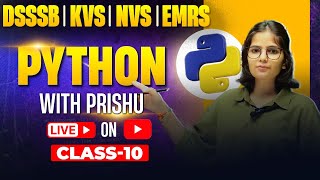Strings in Python | Python with Prishu | UPLT-Grade | DSSB | KVS | NVS | EMRS