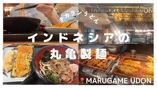 【うどん】インドネシアの丸亀製麺 /Coba MARUGAME UDON