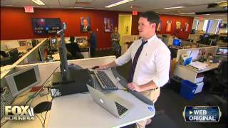 We got a treadmill desk… here's what happened