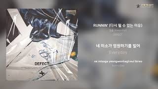 권을 (Kwon Eul) - RUNNIN' (다시 뛸 수 있는 이유) | 가사 (Lyrics)