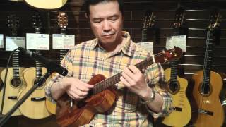 Water Road Tenor Ukulele - Demo by 古川忠義