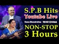Paadum Nila S. P. Balasubrahmanyam Hits Non-Stop 3 Hours Youtube Live | எஸ். பி. பாலசுப்பிரமணியம்
