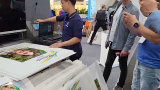 Sunthinks SU805 UV Single Pass Printer At Drupa (Hall 5/D11)