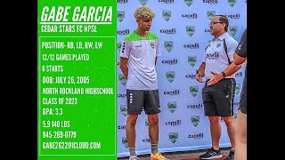 Gabe Garcia - Class of 2023’ - Cedar Stars FC - 2022 NPSL Season Highlights