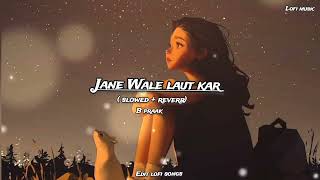 Jane Wale laut kar -(slowed and reverb) b praak | Payal Dev