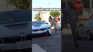 Breaking Car Windows Prank #JoeySalads #Pranks #funny