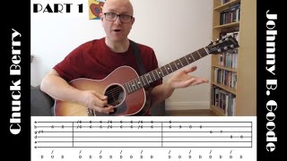 Johnny B Goode Chuck Berry Acoustic Guitar Cover Jez Quayle Rock