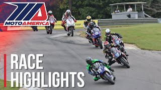 MotoAmerica REV'IT! Twins Cup Race Highlights at Alabama 2022