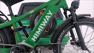 My Favorite Electric Bike: The Himiway D5 - Testing It In The Snow