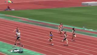 第68回西日本医科学生総合体育大会(西医体)　女子100m　予選第3組　2016/8/6