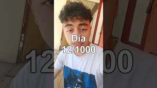 Día 12/1000 haciendo flexiones hasta llegar a 1 Millón en instagram, tiktok y YouTube #deunoamil