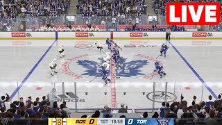 NHL LIVE🔴 Boston Bruins vs Toronto Maple Leafs | Game 4 - 27th April 2024 | NHL Full Match - NHL 24