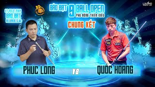 LIVE: Quốc Hoàng 'Hoàng Sao' (PRO) VS Nguyễn Phúc Long | Phù Đổng Thiên Kiêu - Bảo Đạt 9Ball | FINAL