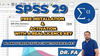 Free IBM SPSS 29 (2024) - How to Activate Free SPSS through a Serial Key- IBM SPSS 29