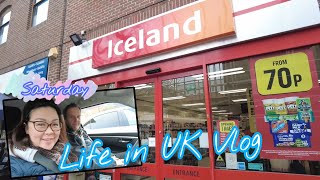 ชีวิตในอังกฤษ Vlog 🇬🇧 ไปกินข้าวร้านไทย, ซื้อกับข้าวที่ซุปเปอร์มาร์เก็ต Iceland \u0026 Sainsbury