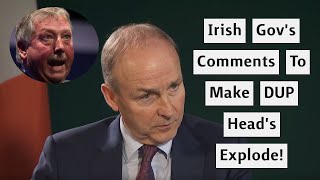 Irish Deputy Prime Minister Roasts DUP Over Windsor Framework!