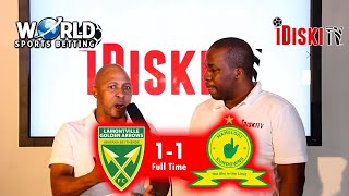 Golden Arrows 1-1 Mamelodi Sundowns | Red Card & Penalty Against Onyango | Tso Vilakazi