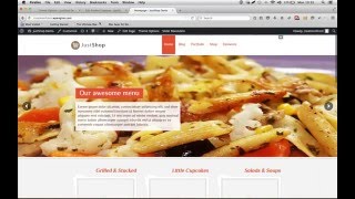 Installing Justshop WordPress Theme