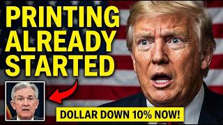 US Money Printing Has ALREADY Begun — The Dollar Collapse Destroying YOUR 401k Right Now!