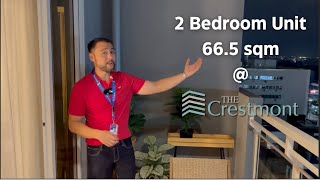 Home Investment: DMCI Homes 2 Bedroom 66.5 sqm Unit at The Crestmont #realestate #dmcihomes #qc