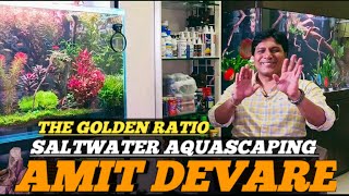 Discus in planted tank | the golden ratio | AMIT DEVARE | saltwater aquascaping | planted aquarium