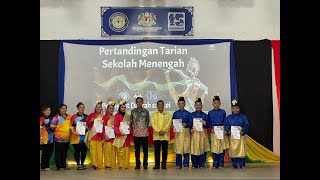 PERTANDINGAN TARIAN SEKOLAH MENENGAH 2024 | RENJANA EKA SUKMA SMK SARIKEI BARU |