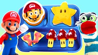 Fizzy And Mario Pack A Super Mario Themed Lunch Box | Fun Videos For Kids