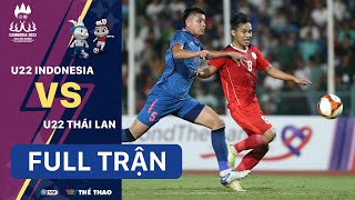FULL | U22 INDONESIA vs U22 THÁI LAN | Chung kết bóng đá nam SEA Games 32 | Finals Men's Football
