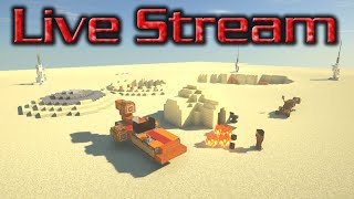 LIVE STREAM REPLAY -  Minecraft: Star Wars - Lar's Homestead w/ Zarius Plays (Part 2)