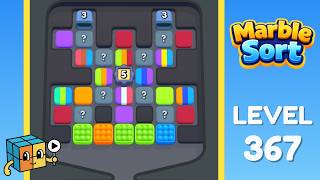 Marble Sort Level 367 (Hard) Walkthrough Solution