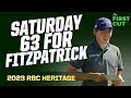 A Saturday 63 for Matt Fitzpatrick - 2023 RBC Heritage Round 3 Recap | The First Cut Podcast