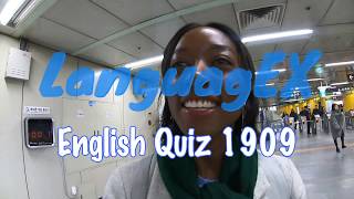 LanguagEX 영어 퀴즈 English Quiz1909!!!