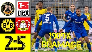 ❌1909% BLAMAGE | Borussia Dortmund gegen Bayer Leverkusen (2-5)