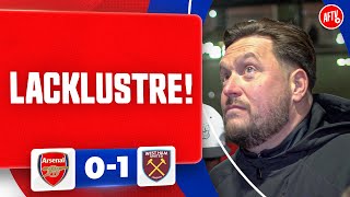 Today was Unacceptable! (Marty) | Arsenal 0-1 West Ham