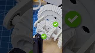 How to build gear set for rear differential 3D print