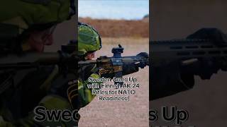 Sweden Arms Up with Finnish AK 24 Rifles for NATO Readiness!