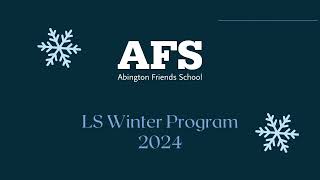 AFS LS Winter Program EC/K 2024