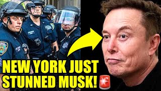 🚨POLICE Scramble As New York Drops BOMBSHELL On MUSK