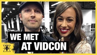 Met Colleen Ballinger at Vidcon with Throwboy - Denis Caron Vlogs