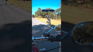 Biker Almost Hits Road Sign #bikelife