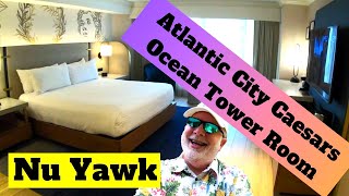 🟡 Atlantic City | Caesars Ocean Tower Room Tour. My First Stay In The Ocean Tower! Did I Enjoy It?