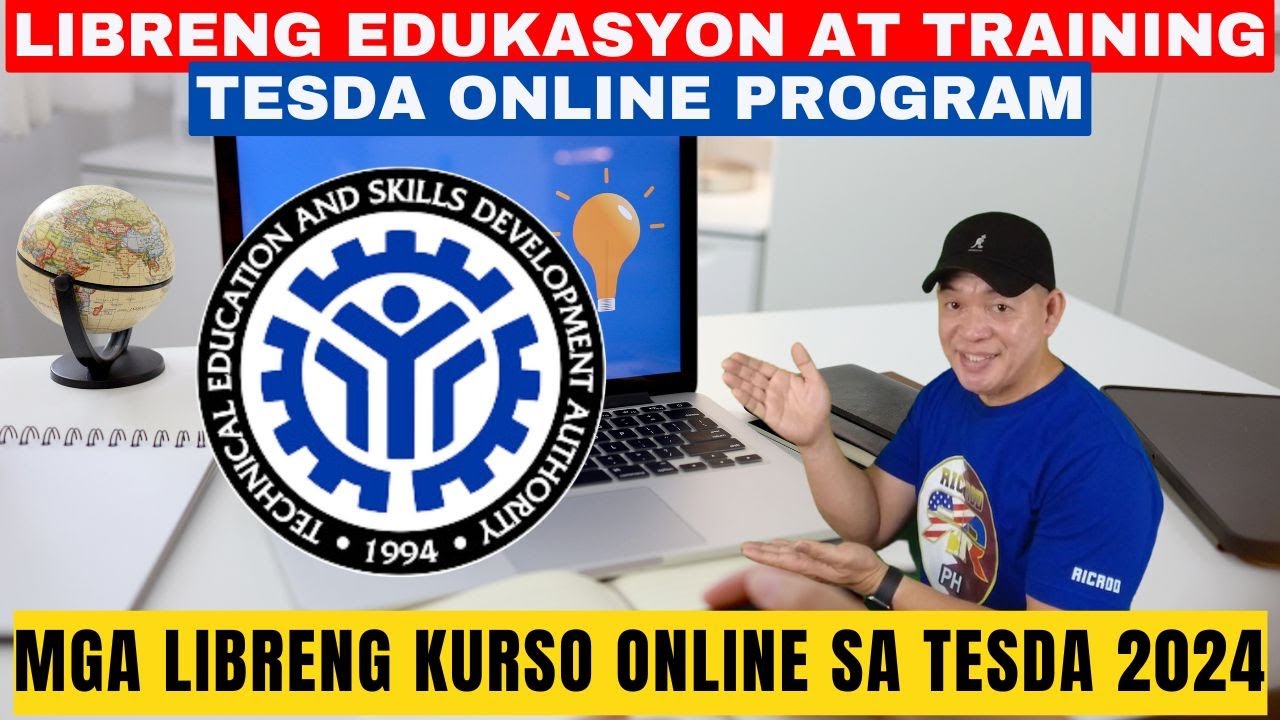 Tesda Online Program Libreng Edukasyon At Training Online 2024 Youtube