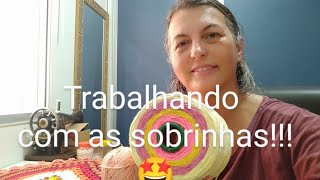 VLOG DE SOBRINHAS DE BARBANTE! MODELO NOVO! @alinecroches114 @EntrelinhasbyCarmen