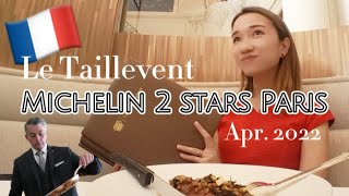 Michelin 2 stars “Le Taillevent” fine dining Lunch in Paris, France