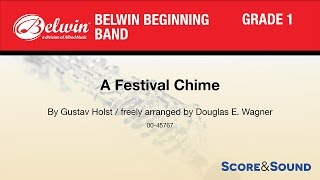 A Festival Chime, arr. Douglas E. Wagner – Score & Sound