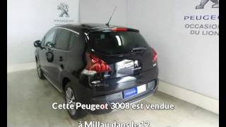 Peugeot 3008 occasion visible à Millau présentée par Peugeot maurel aveyron millau