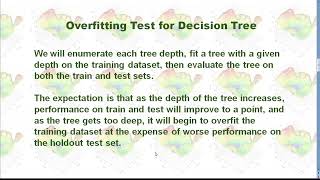 Identify Overfitting Machine Learning Models