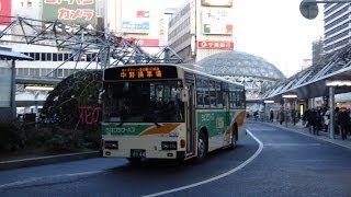 【3DFHD】ちばフラワーバス '96年式 6431(HINO Blue Ribbon HT) 千葉 千葉駅東口BT