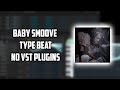 Making a Baby Smoove x Rocaine Type Beat with NO VSTS | FL Studio Detroit Type Beat Tutorial